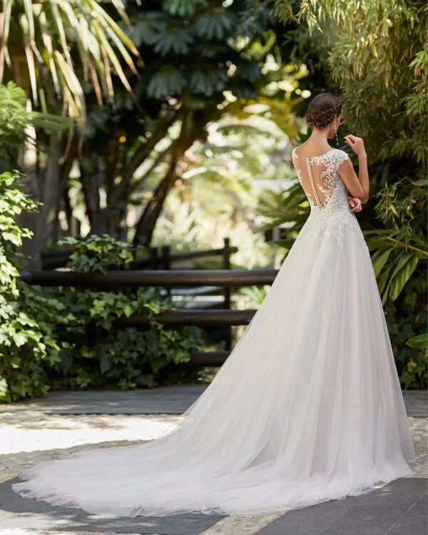 Robe de mariée princesse sobre et romantique - ZEPHIR – Image 2